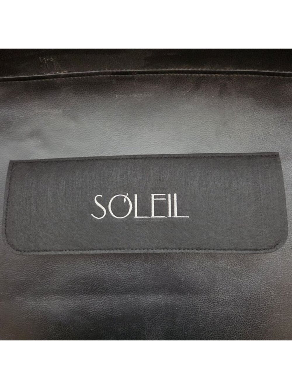 Soleil Hair Tools Heat Case Black Heat Resistant Flat Iron Storage Case Rest